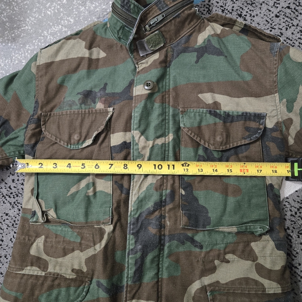 US Army M65 Field Jacket, Camo, XS, X-SHORT - Picture 9 of 16